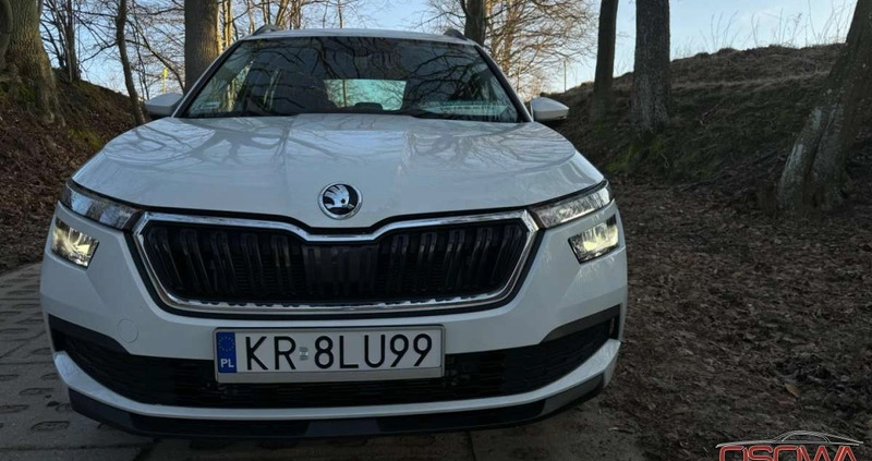 Skoda Kamiq cena 79999 przebieg: 54000, rok produkcji 2020 z Okonek małe 781